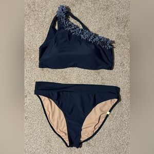 Confetti Sidestroke in navy/light blue